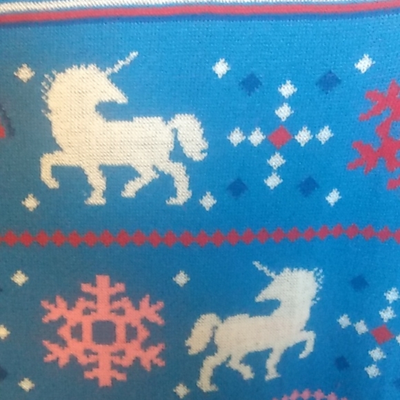 Dress-Unicorn X-Mas Ugly sweater short sleeve - Picture 2 of 4